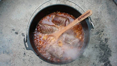 Rinderrouladen aus dem Dutch Oven