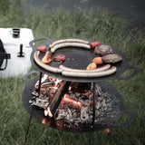 Grill- und Feuerschale