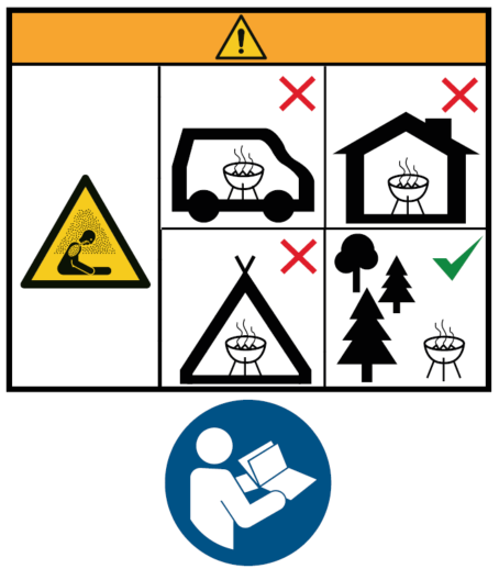 Steck-Windschutz Feuerstellen