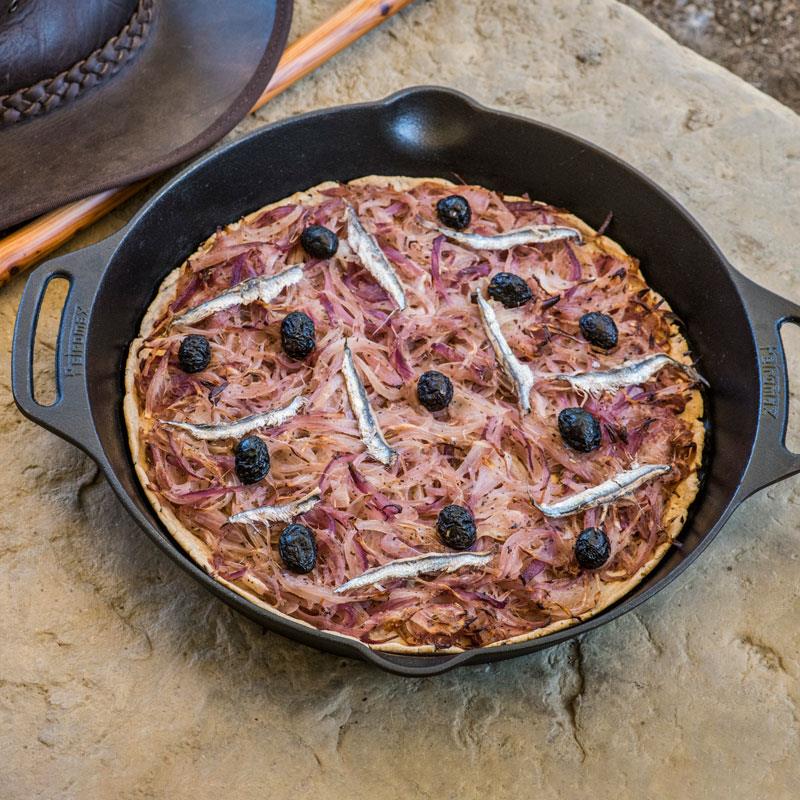 Feuerpfanne mit Henkeln