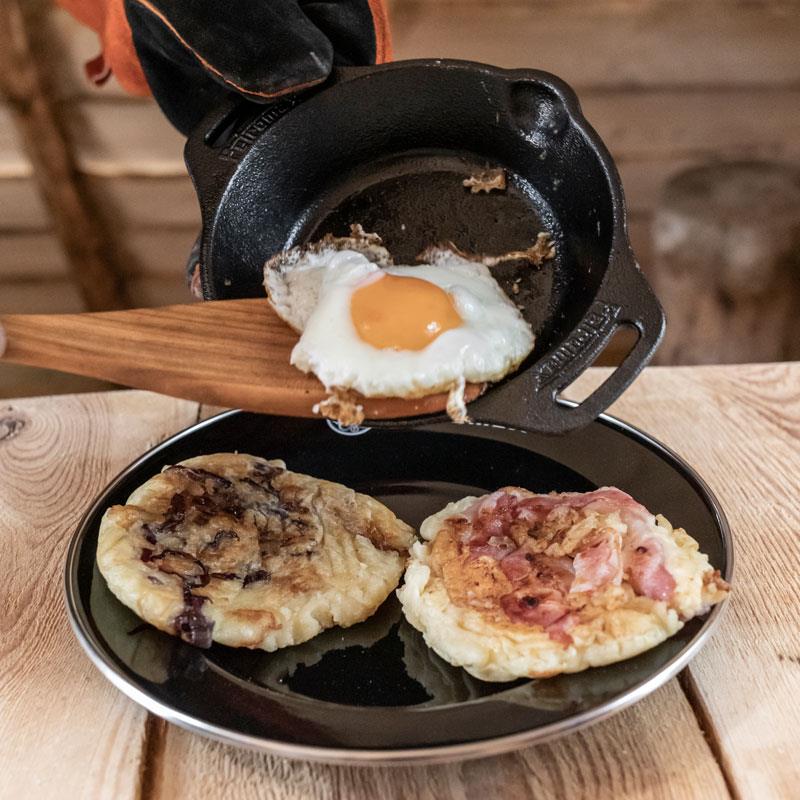 Feuerpfanne mit Henkeln