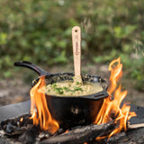 Holzspachtel mit Einbrand