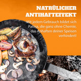 Schmiedeeiserne Pfanne