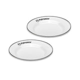 Emaille Teller 2x Set