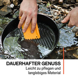 Feuerpfanne mit Stiel 20-40 cm