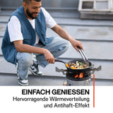 Feuerpfanne mit Stiel 20-40 cm