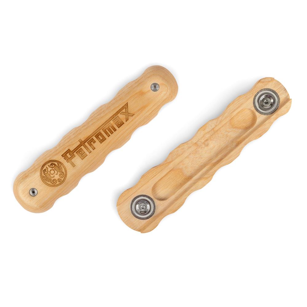 Holzgriff schmiedeeiserne Pfannen