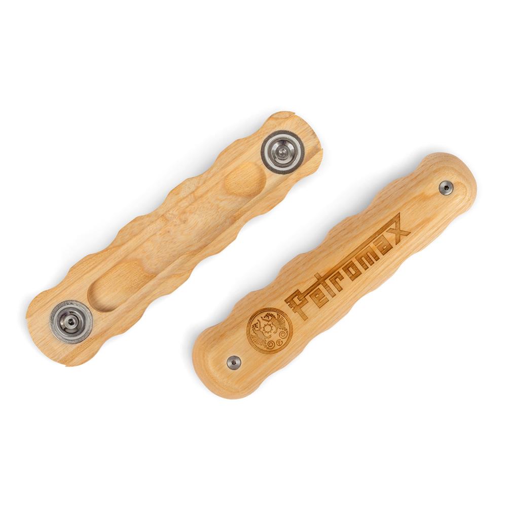Holzgriff schmiedeeiserne Pfannen